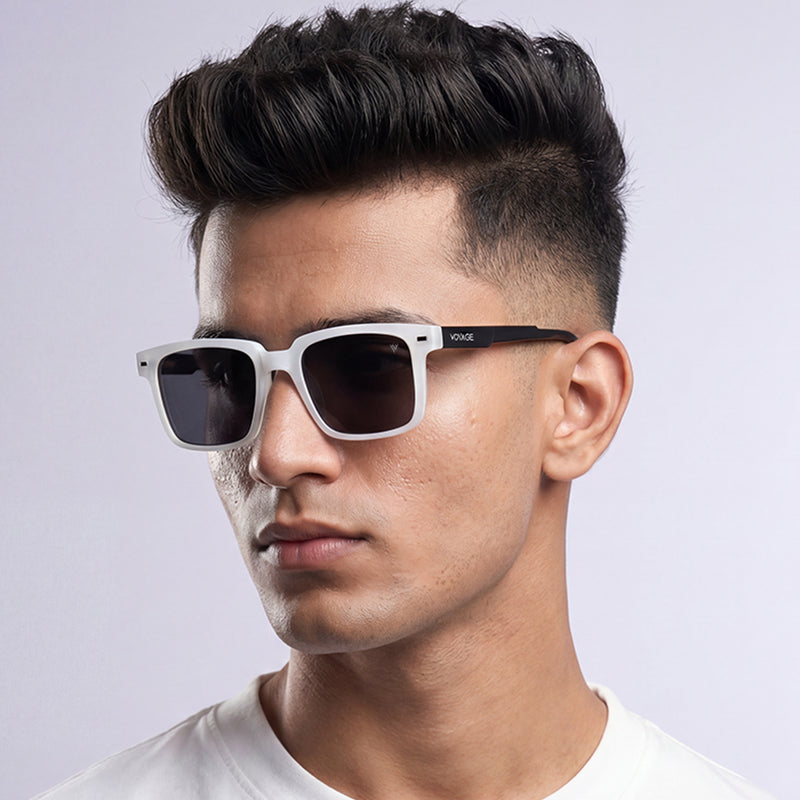 Matira | Transparent Square Polarized Sunglasses | PMG7420