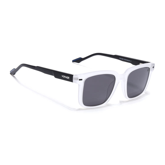Matira | Transparent Square Polarized Sunglasses | PMG7420