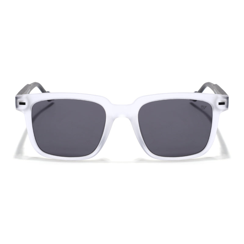 Matira | Transparent Square Polarized Sunglasses | PMG7420
