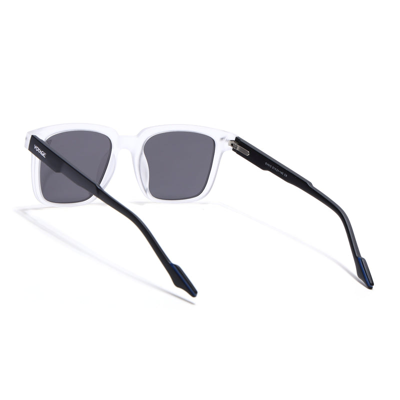 Matira | Transparent Square Polarized Sunglasses | PMG7420