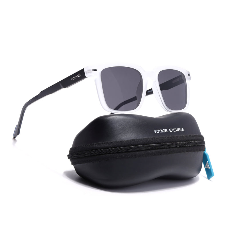 Matira | Transparent Square Polarized Sunglasses | PMG7420