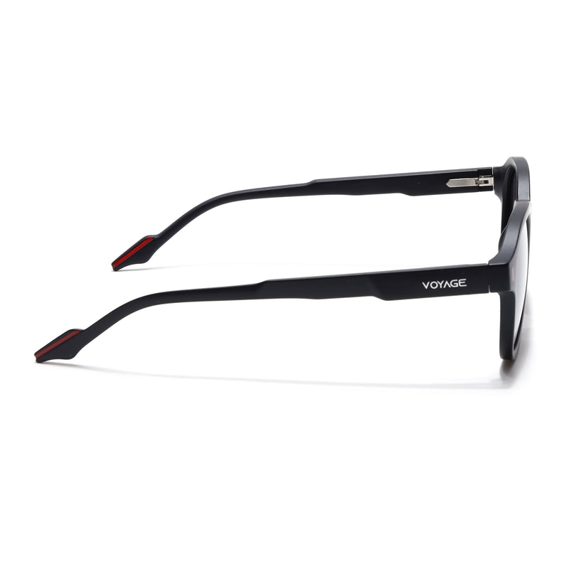 Matira | Black & Red Wayfarer Polarized Sunglasses  | PMG7421