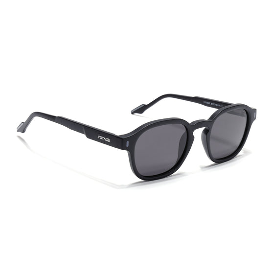Matira | Black & White Wayfarer Polarized Sunglasses | PMG7423