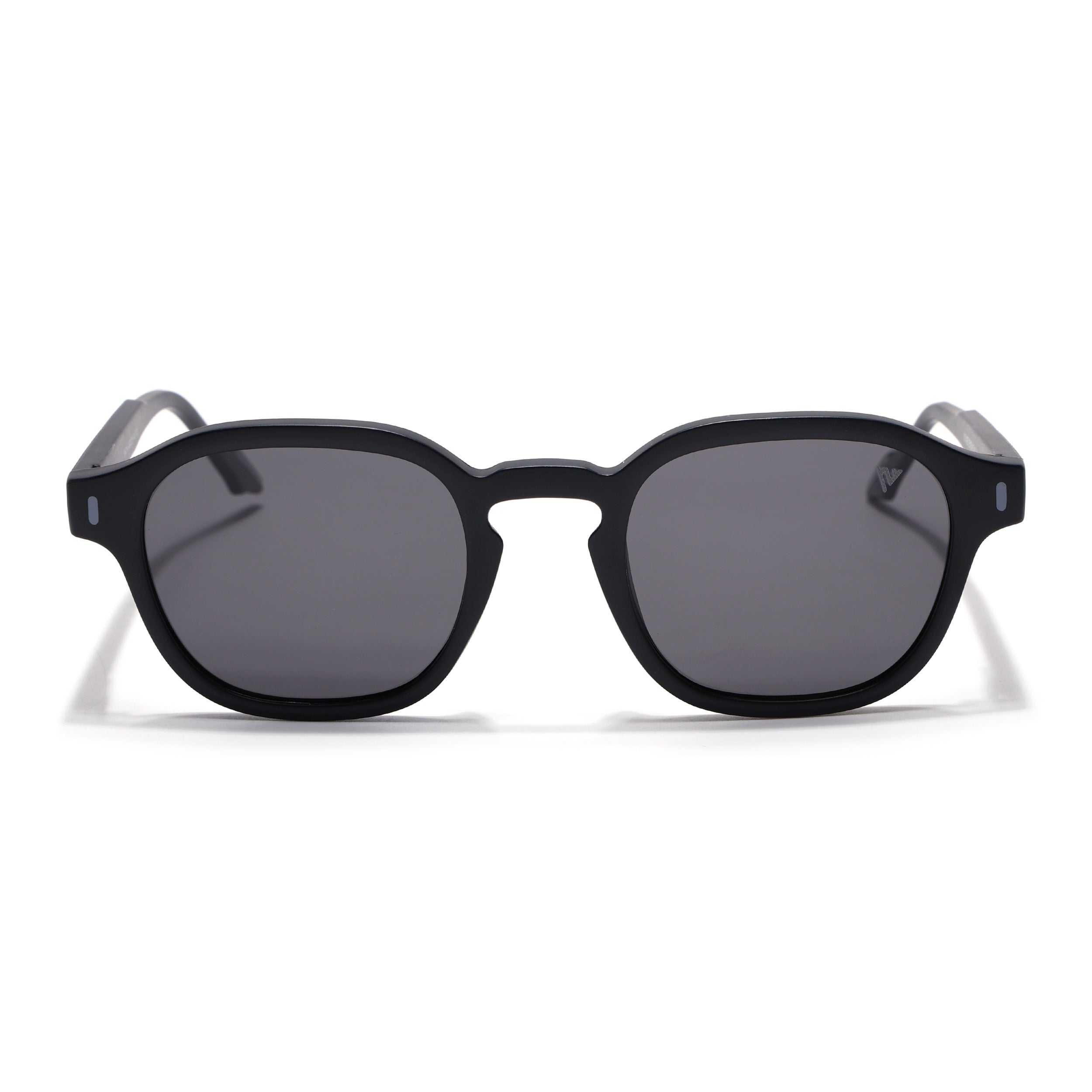 Matira | Black & White Wayfarer Polarized Sunglasses | PMG7423