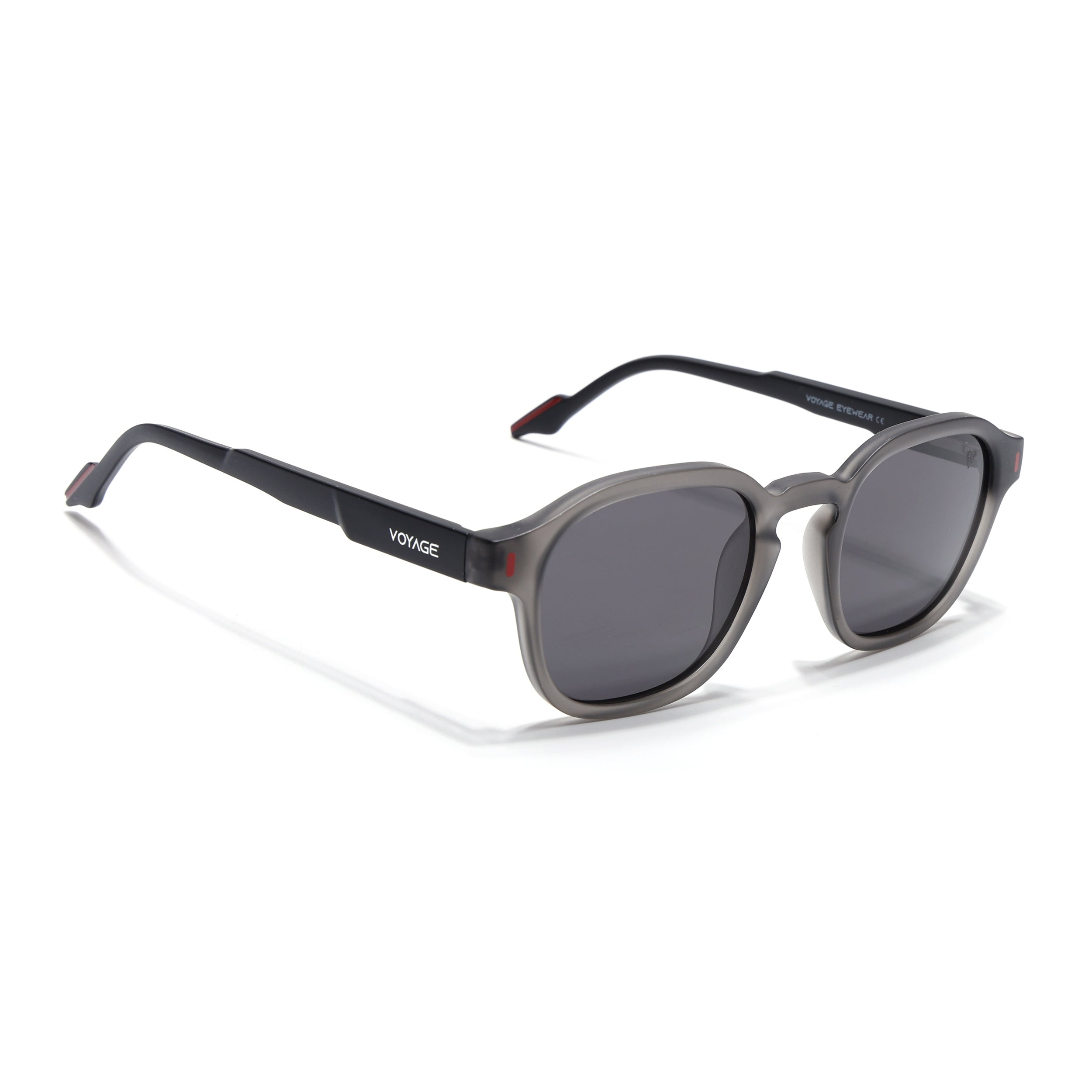 Matira | Grey Wayfarer Polarized Sunglasses | PMG7424