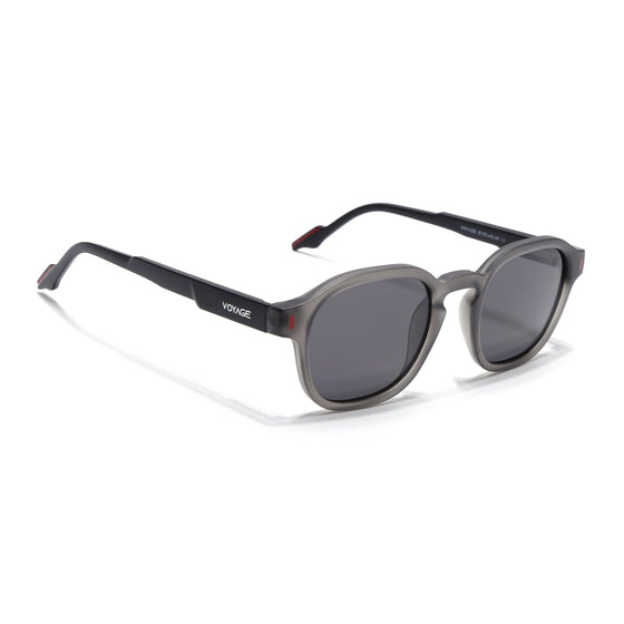 Matira | Grey Wayfarer Polarized Sunglasses | PMG7424