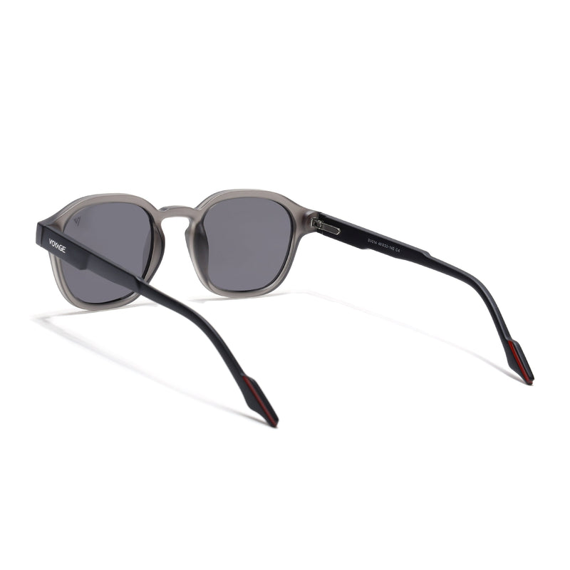 Matira | Grey Wayfarer Polarized Sunglasses | PMG7424