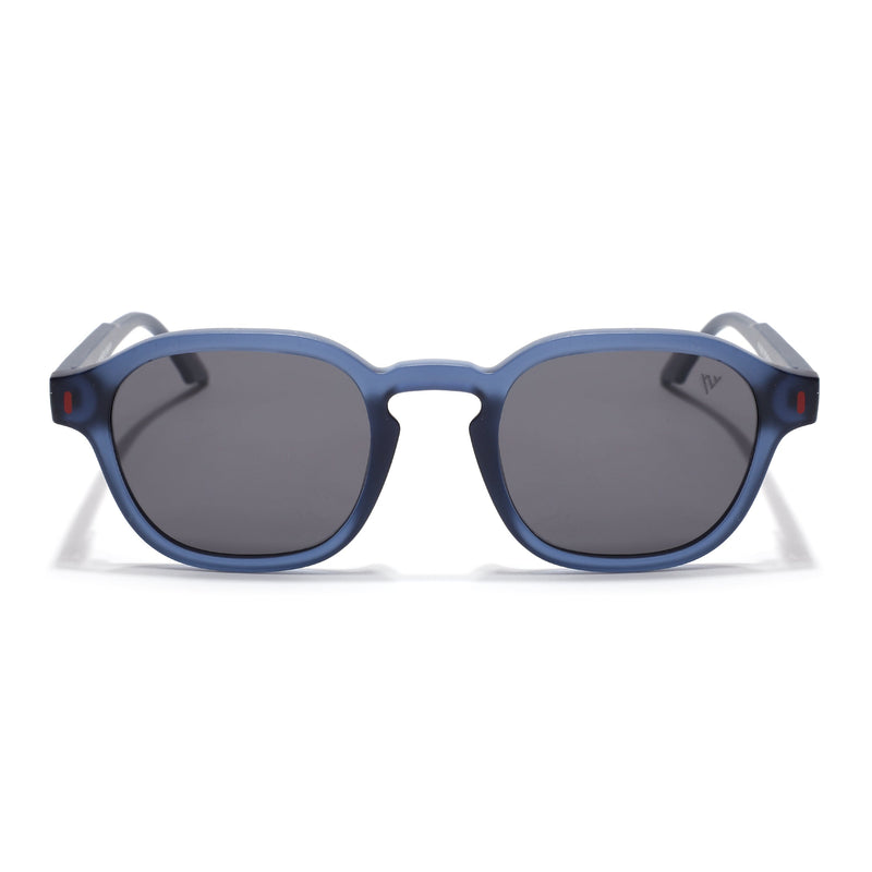 Matira | Blue Wayfarer Polarized Sunglasses | PMG7425