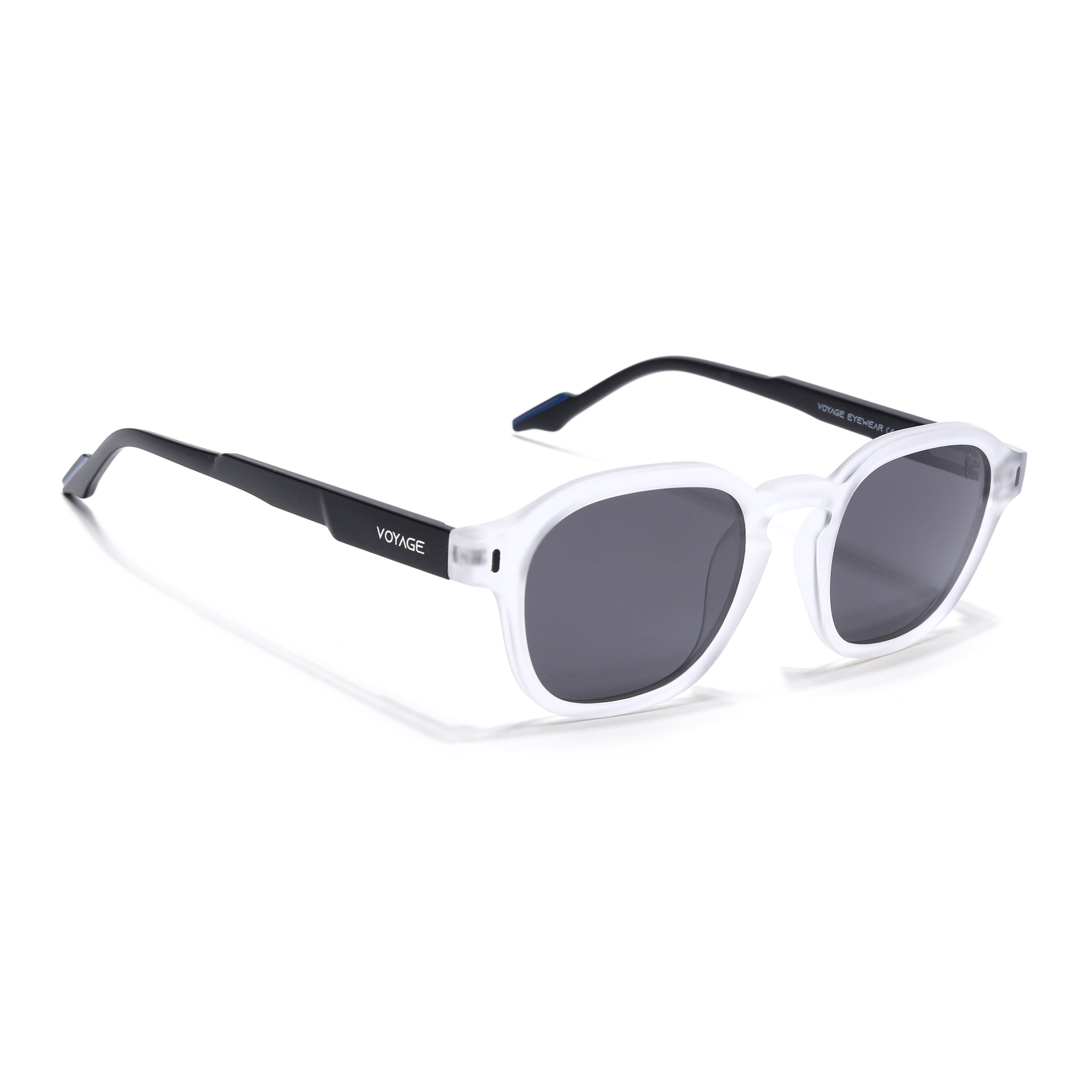 Matira | Transparent Wayfarer Polarized Sunglasses | PMG7428