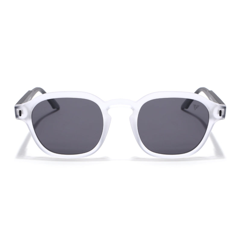 Matira | Transparent Wayfarer Polarized Sunglasses | PMG7428