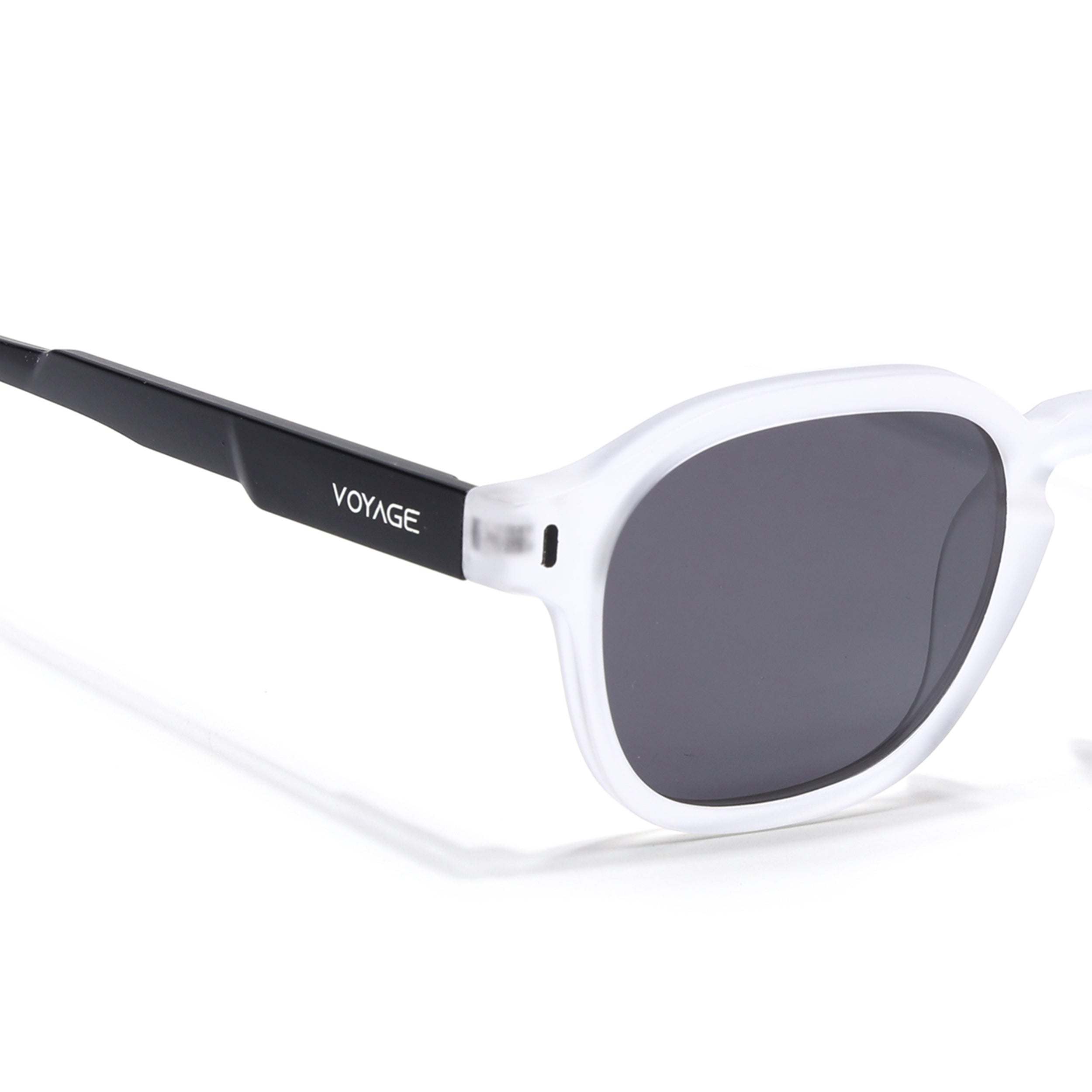 Matira | Transparent Wayfarer Polarized Sunglasses | PMG7428