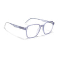 Voyage Air Light Grey Square Eyeglasses for Men & Women (T002FMG7180-C4)