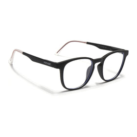 Voyage Air Black Round Eyeglasses for Men & Women (T011FMG7192-C1)