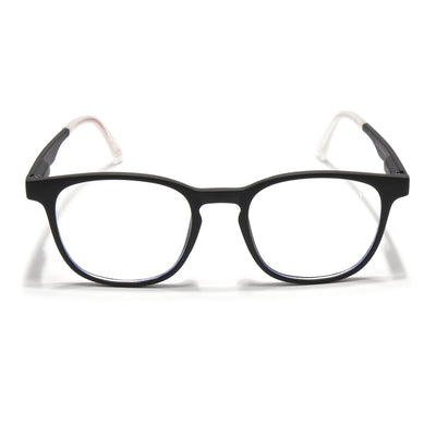 Voyage Air Black Round Eyeglasses for Men & Women (T011FMG7192-C1)