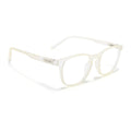 Voyage Air Light Yellow Square Eyeglasses for Men & Women (T011MG4728-C2)