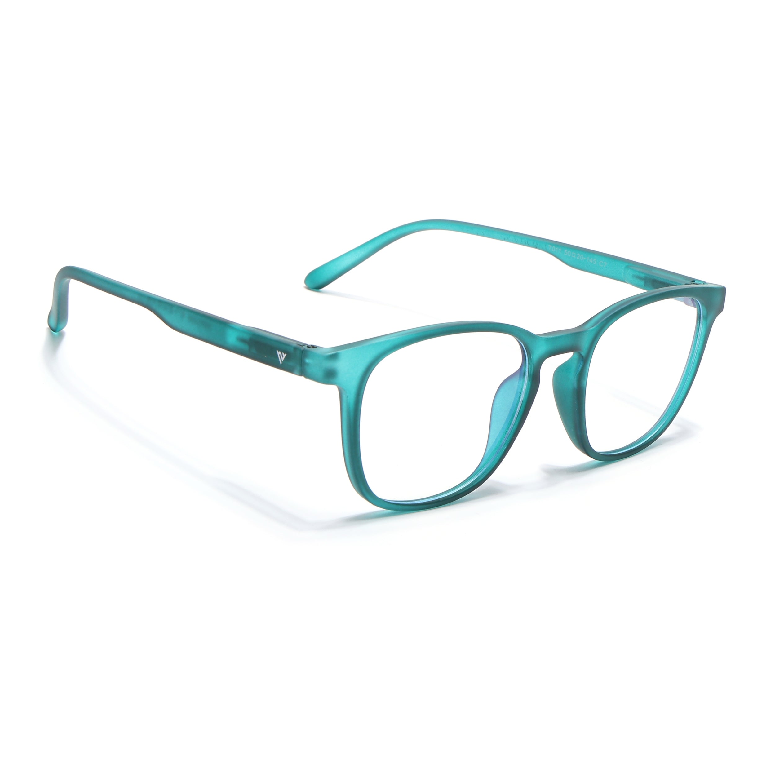 Voyage Air Green Square Eyeglasses for Men & Women (T011MG4729-C3)