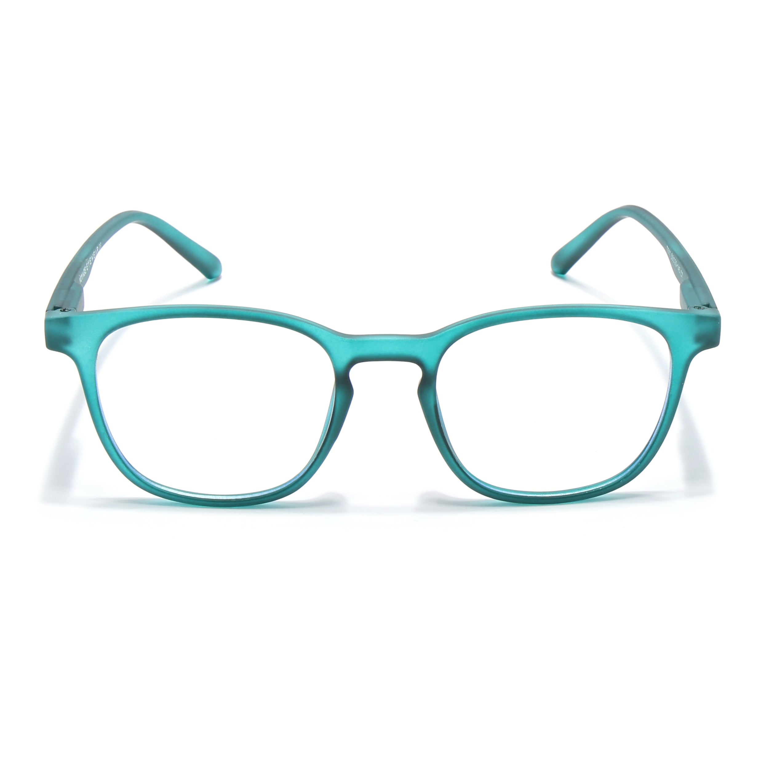 Voyage Air Green Square Eyeglasses for Men & Women (T011MG4729-C3)