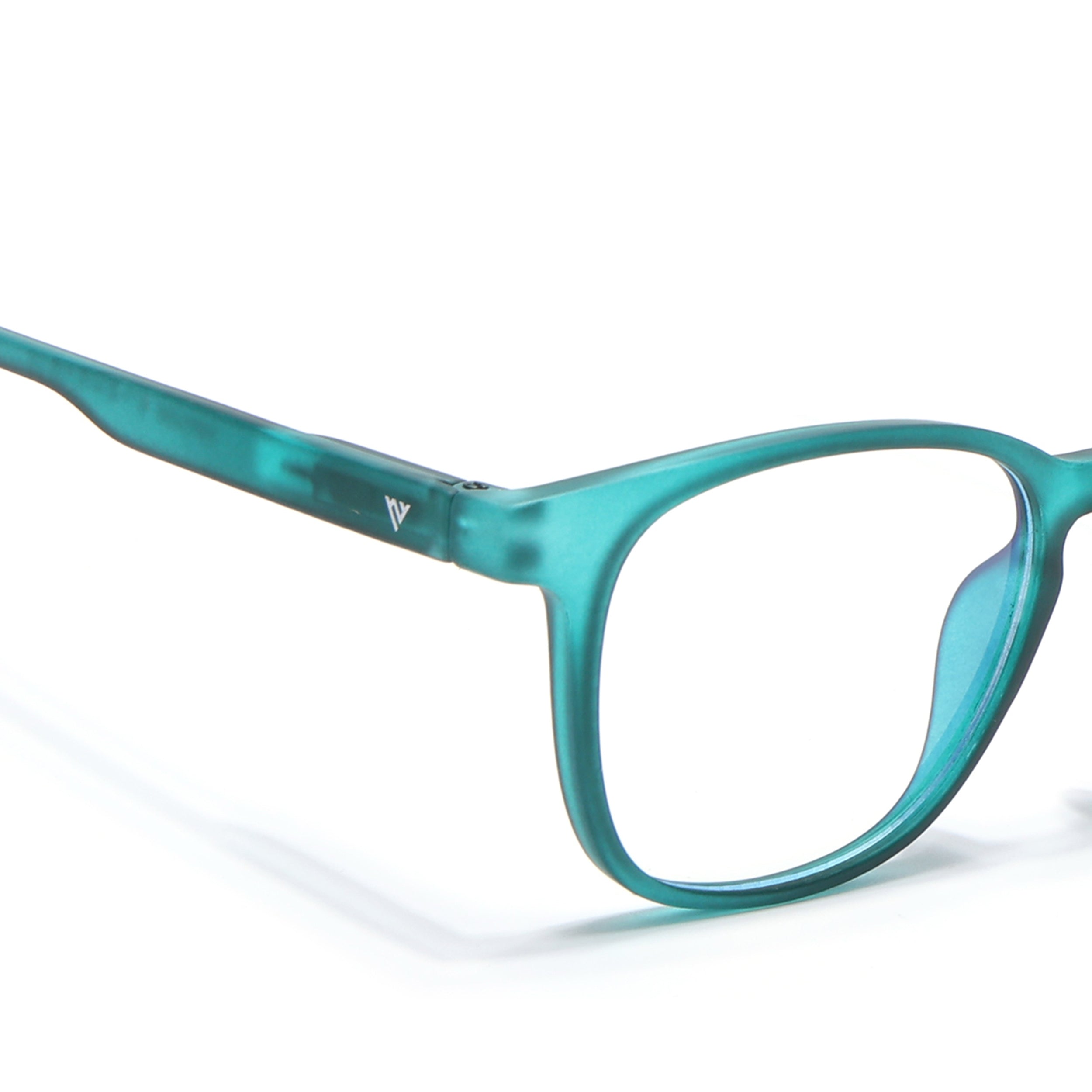 Voyage Air Green Square Eyeglasses for Men & Women (T011MG4729-C3)
