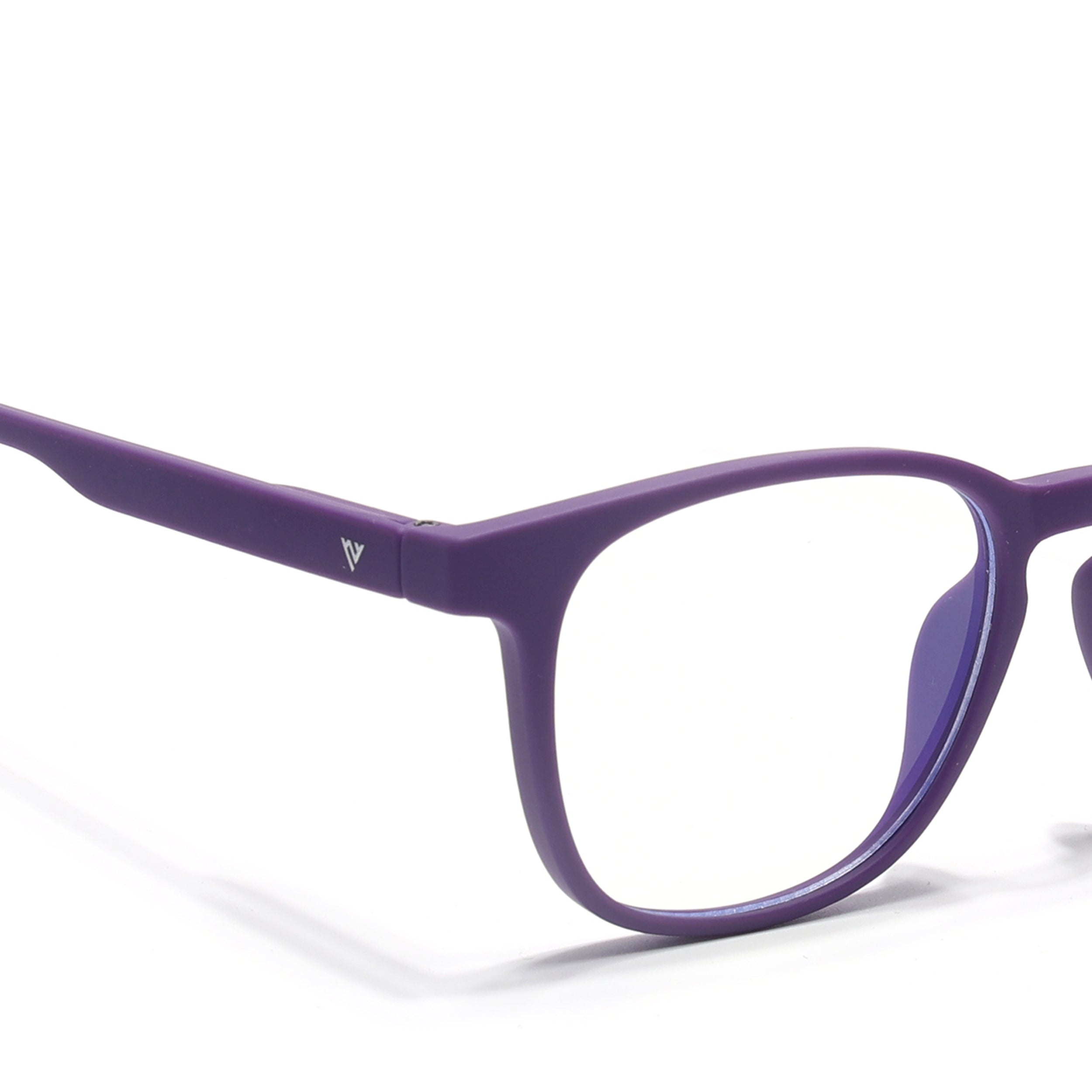 Voyage Air Purple Square Eyeglasses for Men & Women (T011MG4731-C5)