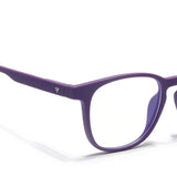 Voyage Air Purple Square Eyeglasses for Men & Women (T011MG4731-C5)