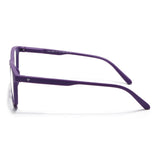 Voyage Air Purple Square Eyeglasses for Men & Women (T011MG4731-C5)
