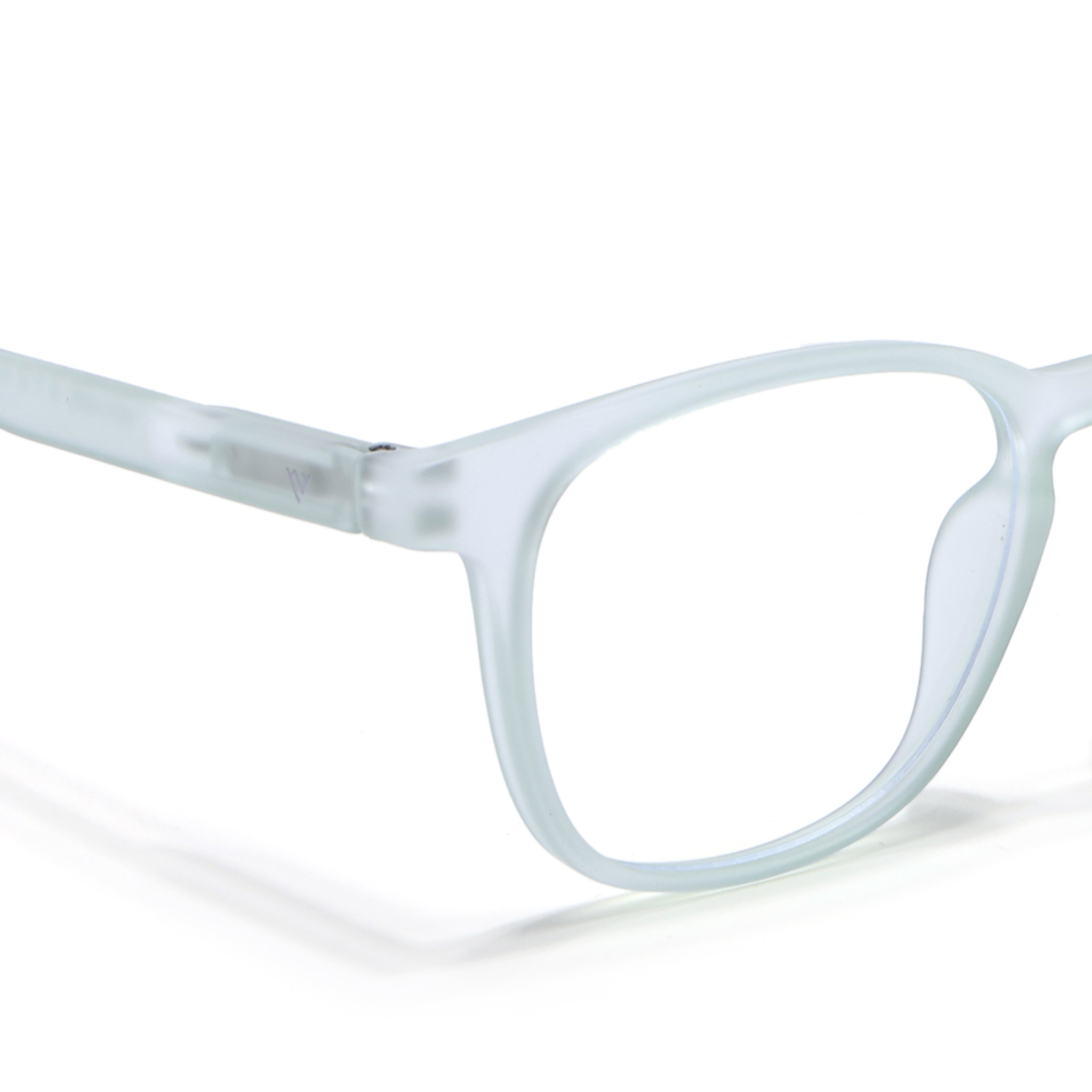 Voyage Air Light Green Square Eyeglasses for Men & Women (T011MG4732-C6)