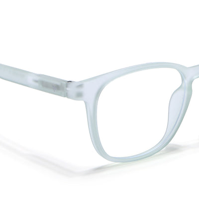 Voyage Air Light Green Square Eyeglasses for Men & Women (T011MG4732-C6)
