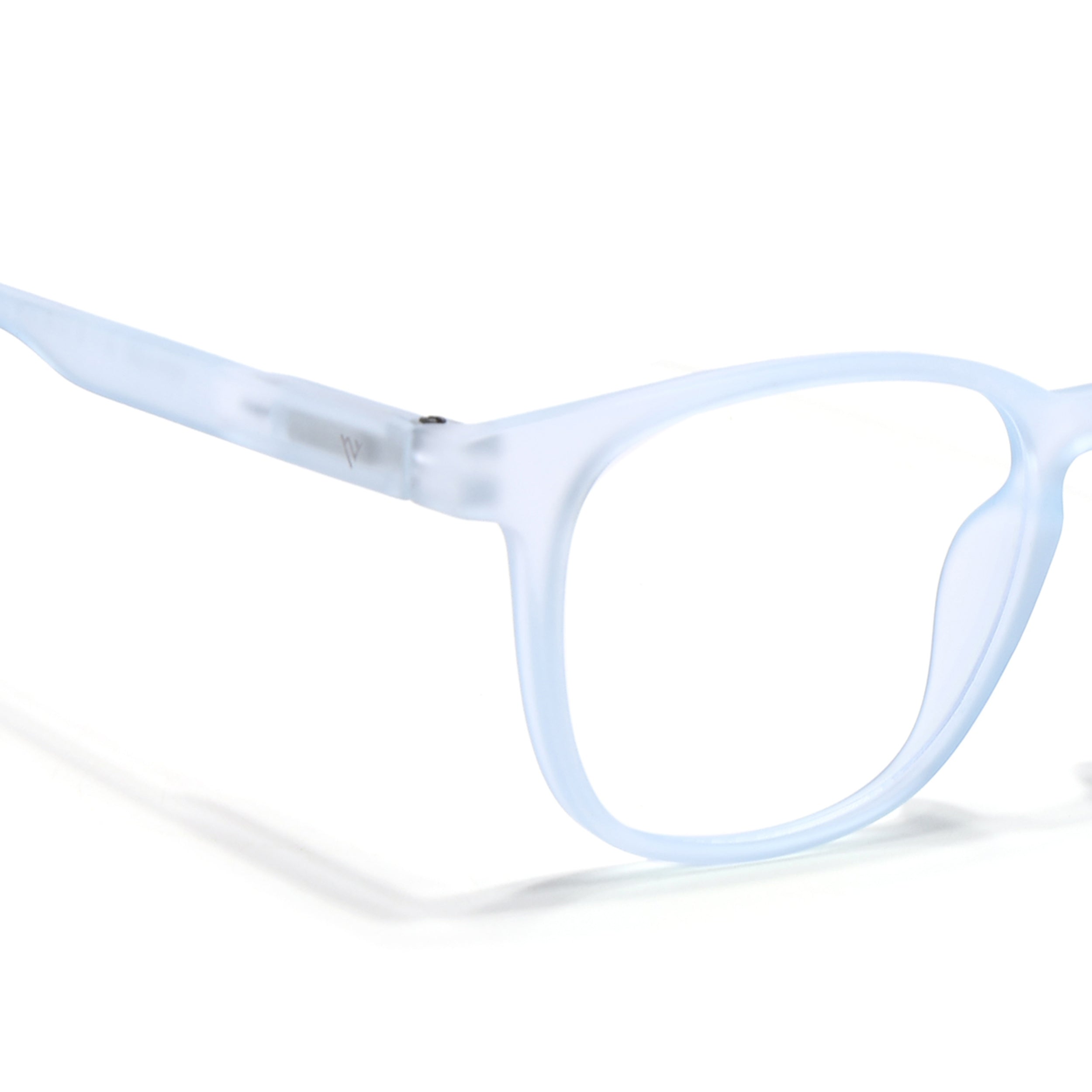 Voyage Air Sky Blue Square Eyeglasses for Men & Women (T011MG4733-C7)