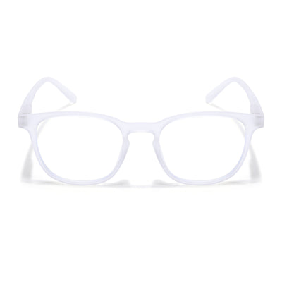 Voyage Air Clear Square Eyeglasses for Men & Women (T011MG4737-C10)