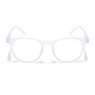 Voyage Air Clear Square Eyeglasses for Men & Women (T011MG4737-C10)