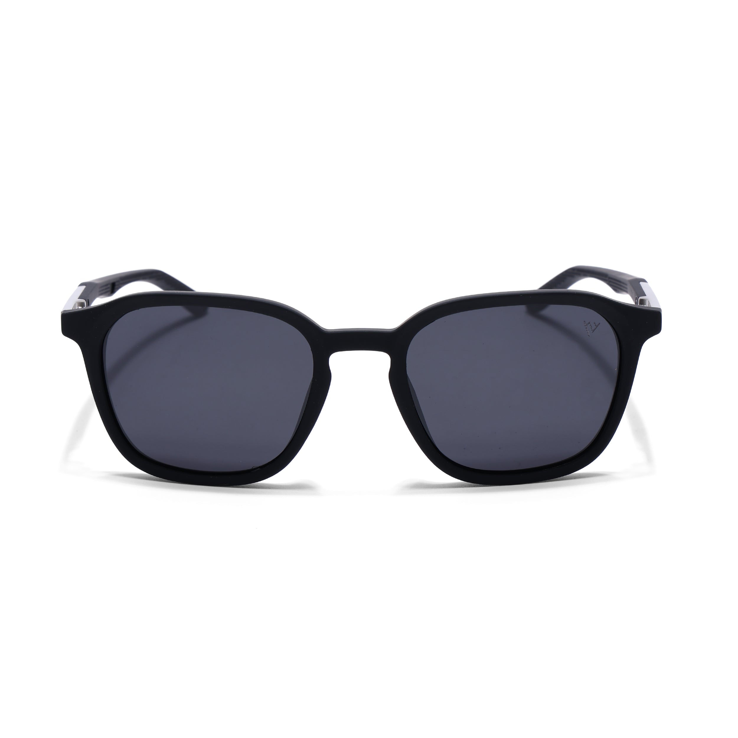 Square Polarized Sunglasses | Black Lens | Black Frame - PMG6789