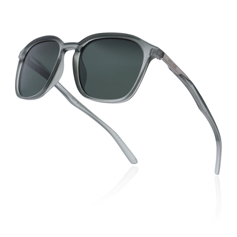 Square Polarized Sunglasses | Olive Lens | Olive Frame - PMG6796