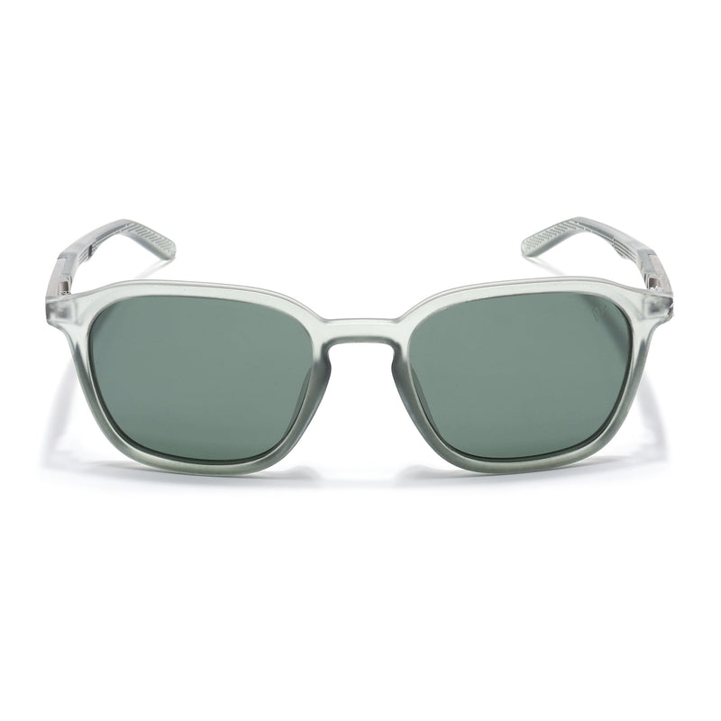 Square Polarized Sunglasses | Olive Lens | Olive Frame - PMG6796
