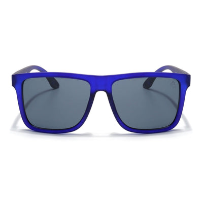 Eyejack Blue Wayfarer Sunglasses for Men & Women (TB34CL1069)