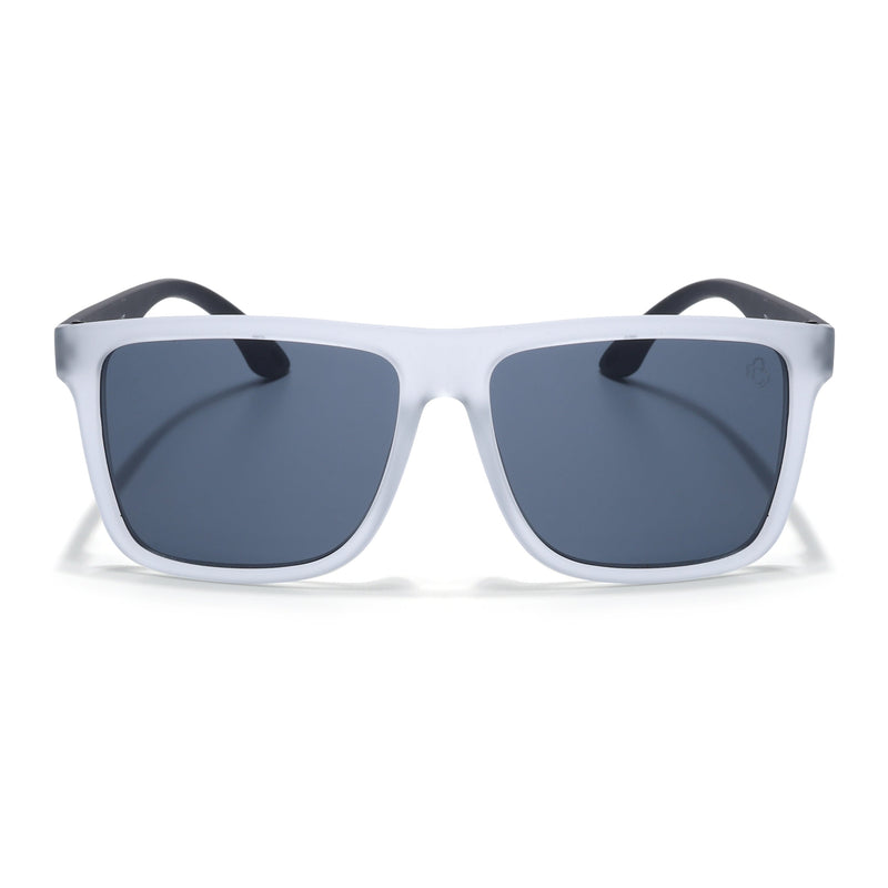 Eyejack Grey Wayfarer Sunglasses for Men & Women (TB34CL1070)
