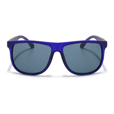 Eyejack Blue Wayfarer Sunglasses for Men & Women (TB36CL1072)