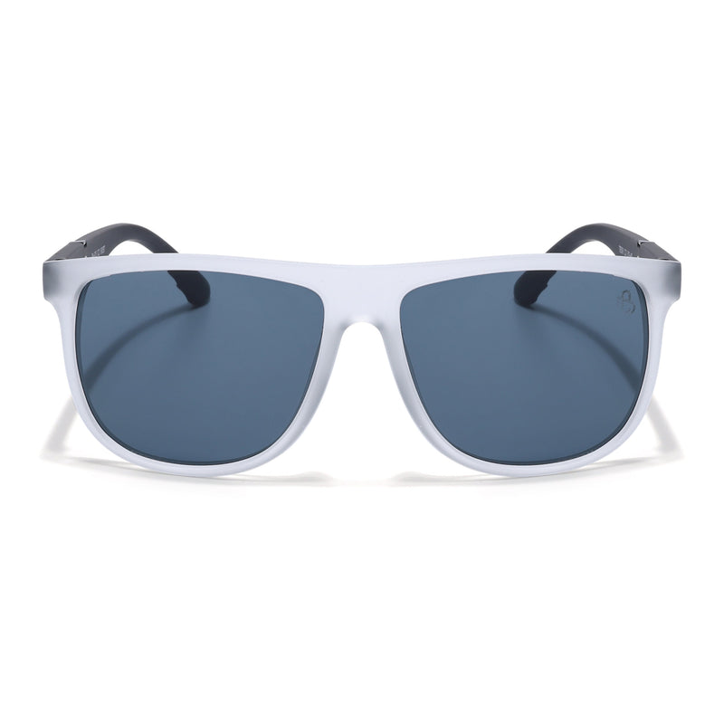 Eyejack Grey Wayfarer Sunglasses for Men & Women (TB36CL1073)