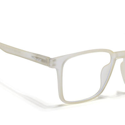 Voyage Air Yellow Square Eyeglasses for Men & Women (TR01MG4527-C2)
