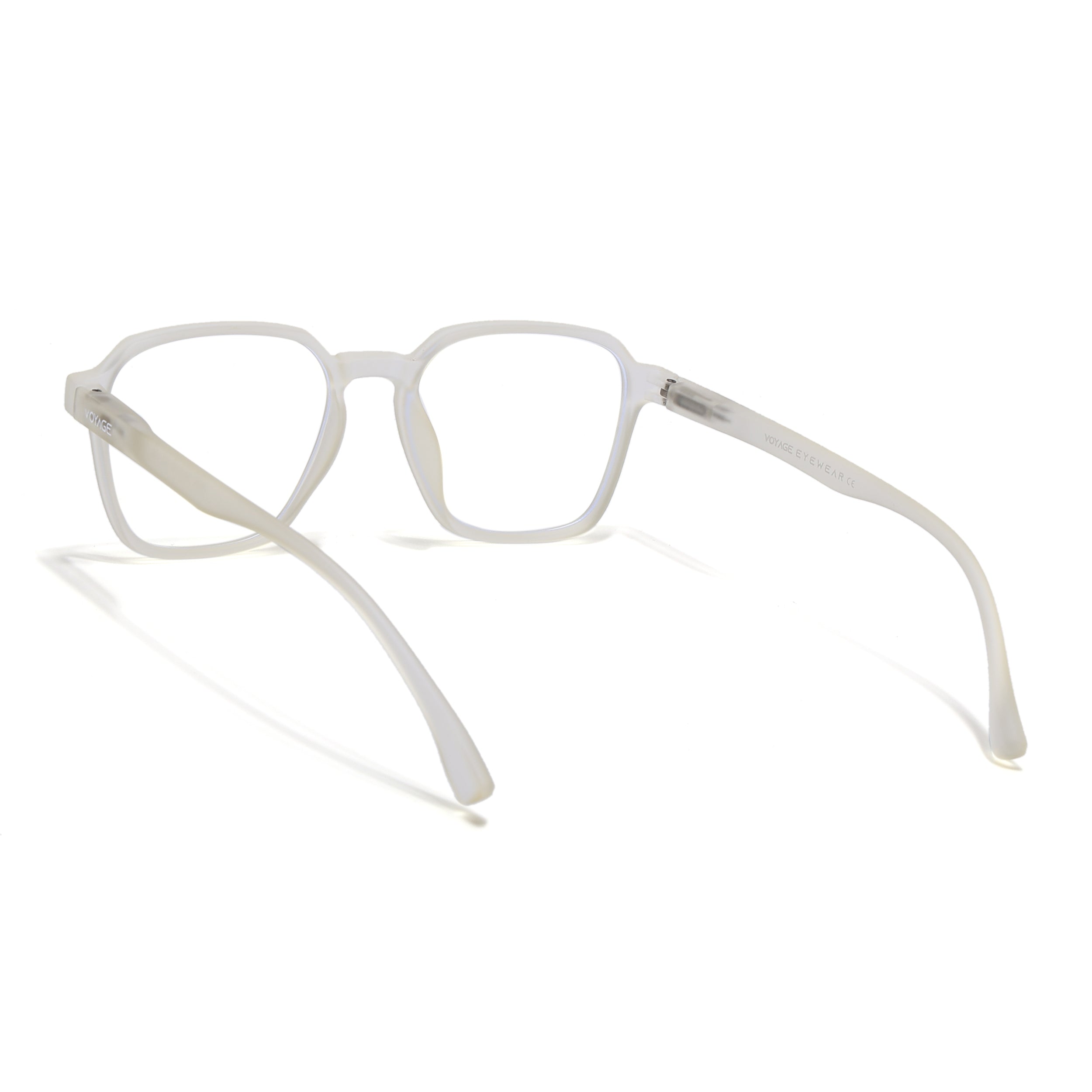 Voyage Air Yellow Square Eyeglasses for Men & Women (TR02MG4537-C2)