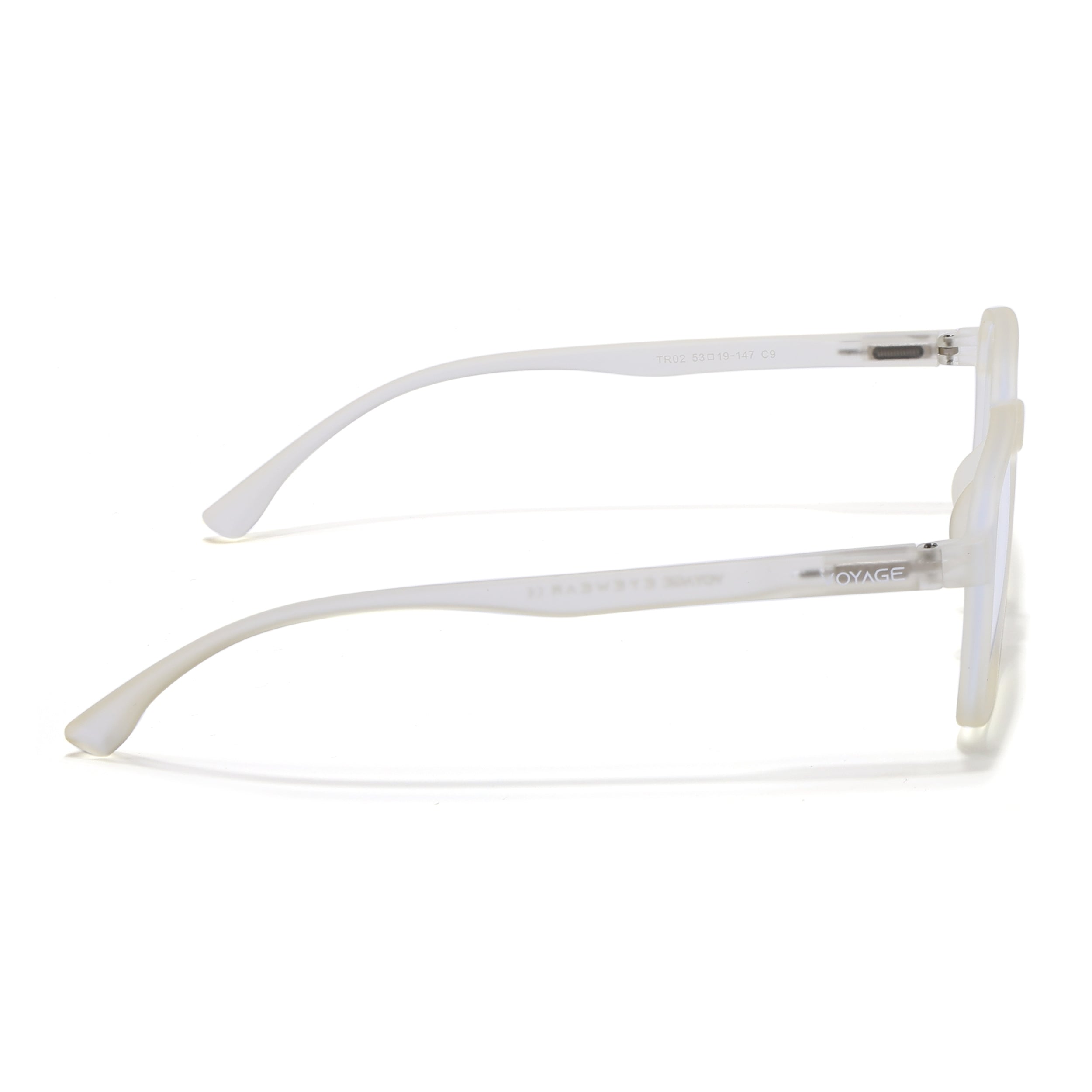 Voyage Air Yellow Square Eyeglasses for Men & Women (TR02MG4537-C2)