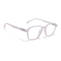 Voyage Air Pink Square Eyeglasses for Men & Women (TR02MG4540-C5)