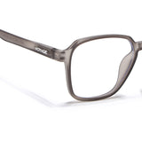 Voyage Air Grey Square Eyeglasses for Men & Women (TR02MG4543-C8)