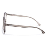 Voyage Air Grey Square Eyeglasses for Men & Women (TR02MG4543-C8)