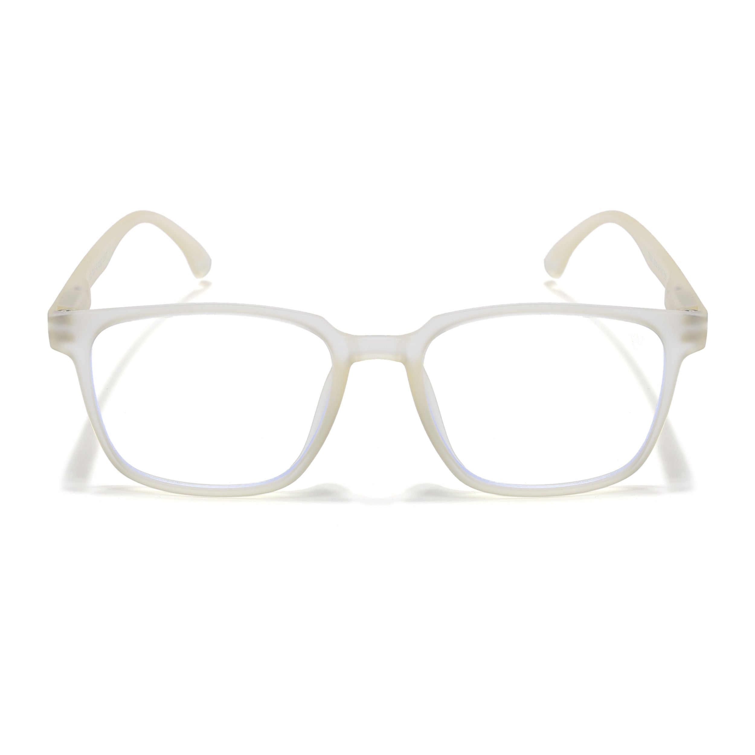 Voyage Air Yellow Square Eyeglasses for Men & Women (TR03MG4547-C2)