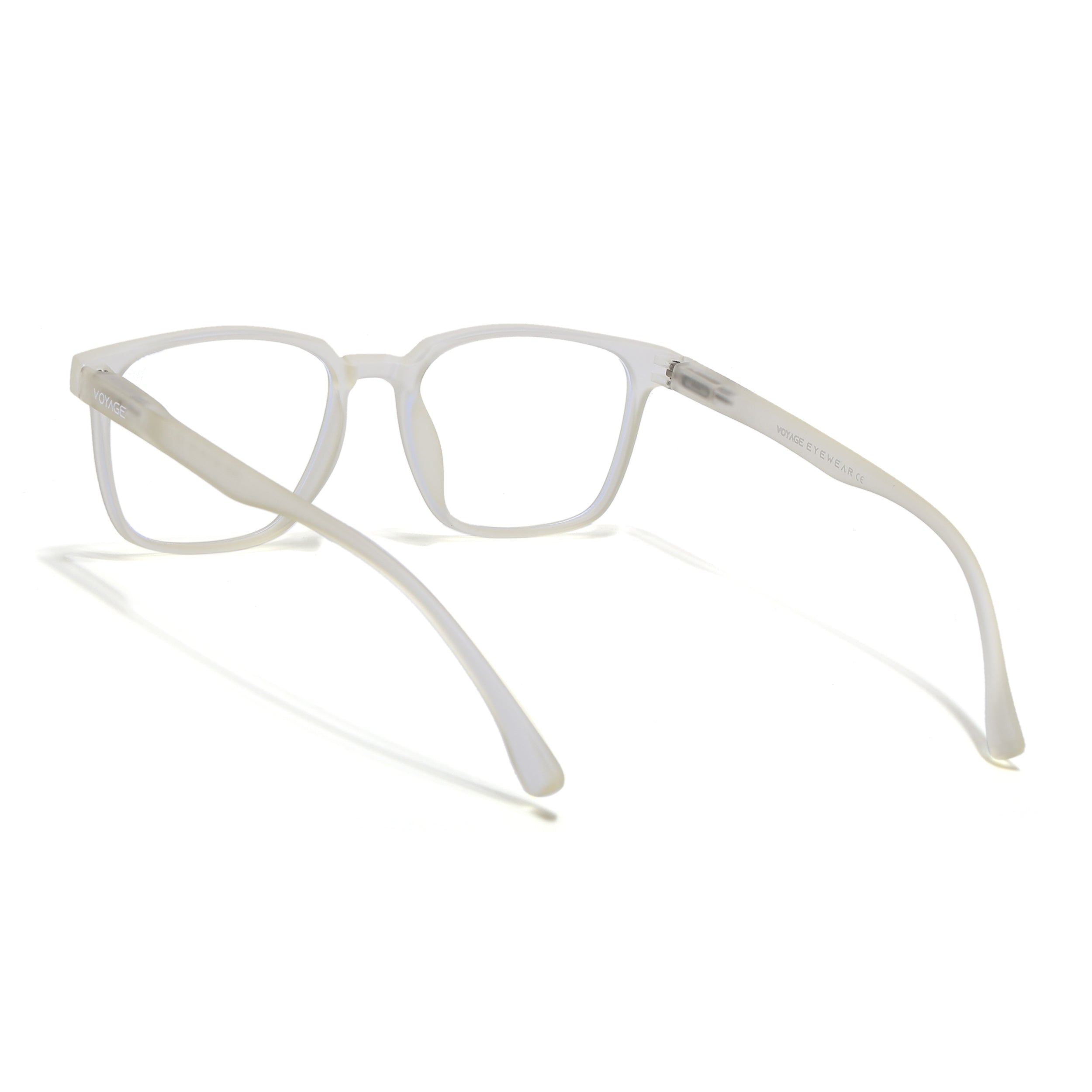 Voyage Air Yellow Square Eyeglasses for Men & Women (TR03MG4547-C2)
