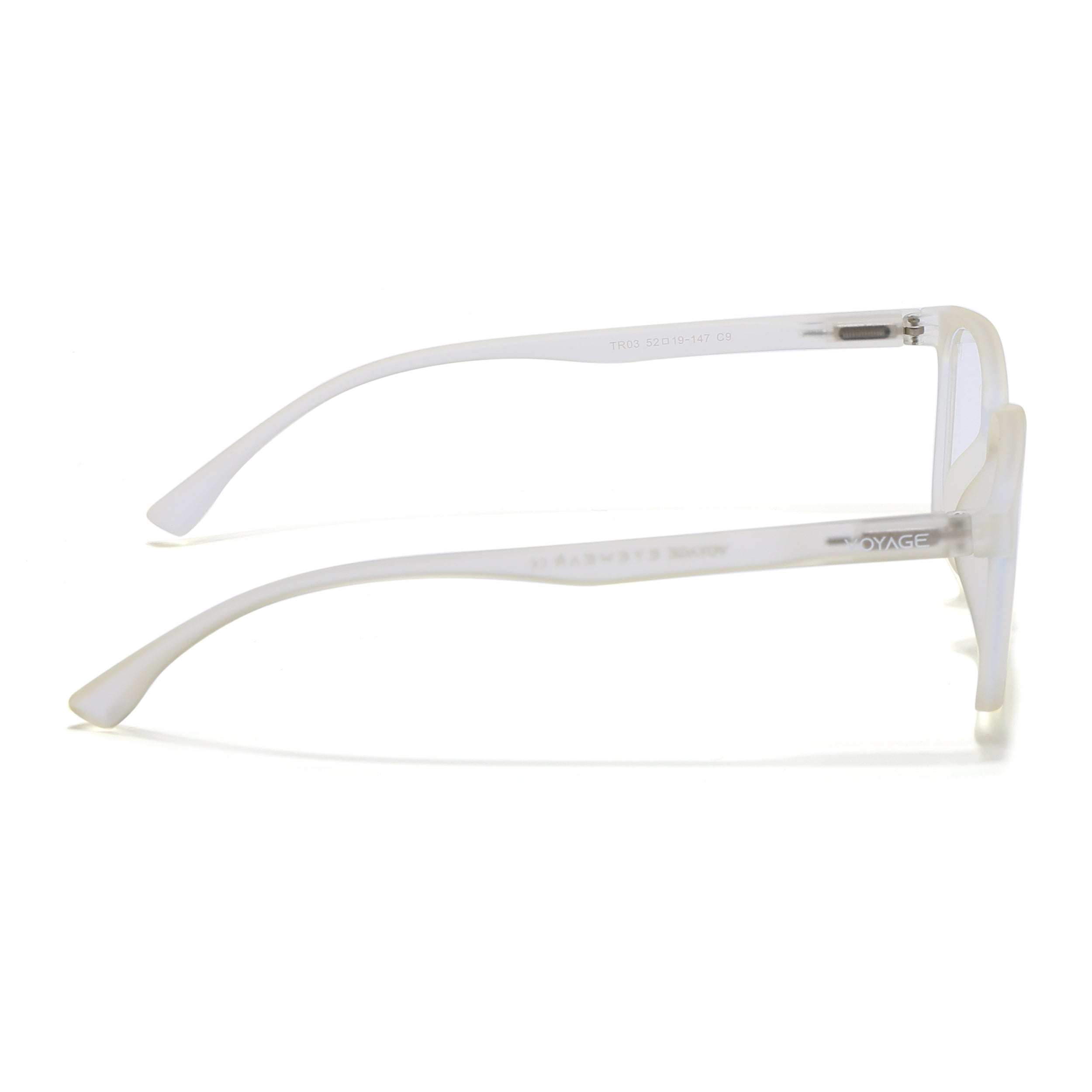 Voyage Air Yellow Square Eyeglasses for Men & Women (TR03MG4547-C2)