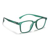 Voyage Air Green Square Eyeglasses for Men & Women (TR03MG4548-C3)