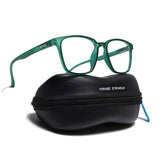 Voyage Air Green Square Eyeglasses for Men & Women (TR03MG4548-C3)