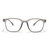 Voyage Air Grey Square Eyeglasses for Men & Women (TR03MG4553-C8)