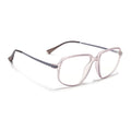 Eyejack Domino Purple Square Eyeglasses for Men & Women (TR1004FCL1665-C8)